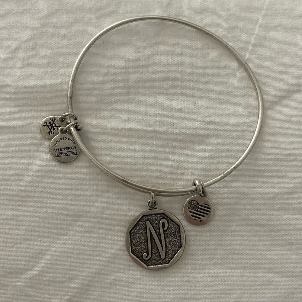 Alex and Ani Bracelet Letter “N”